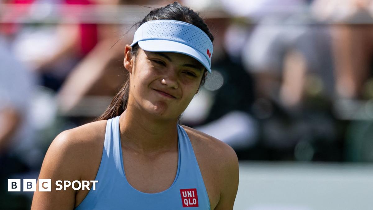 'A long way to go' - Raducanu loses in 52 minutes