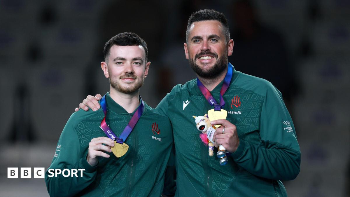 Due atleti del Northern Ireland vincono l'oro nei piani a due al Commonwealth Games dopo un tiebreak
