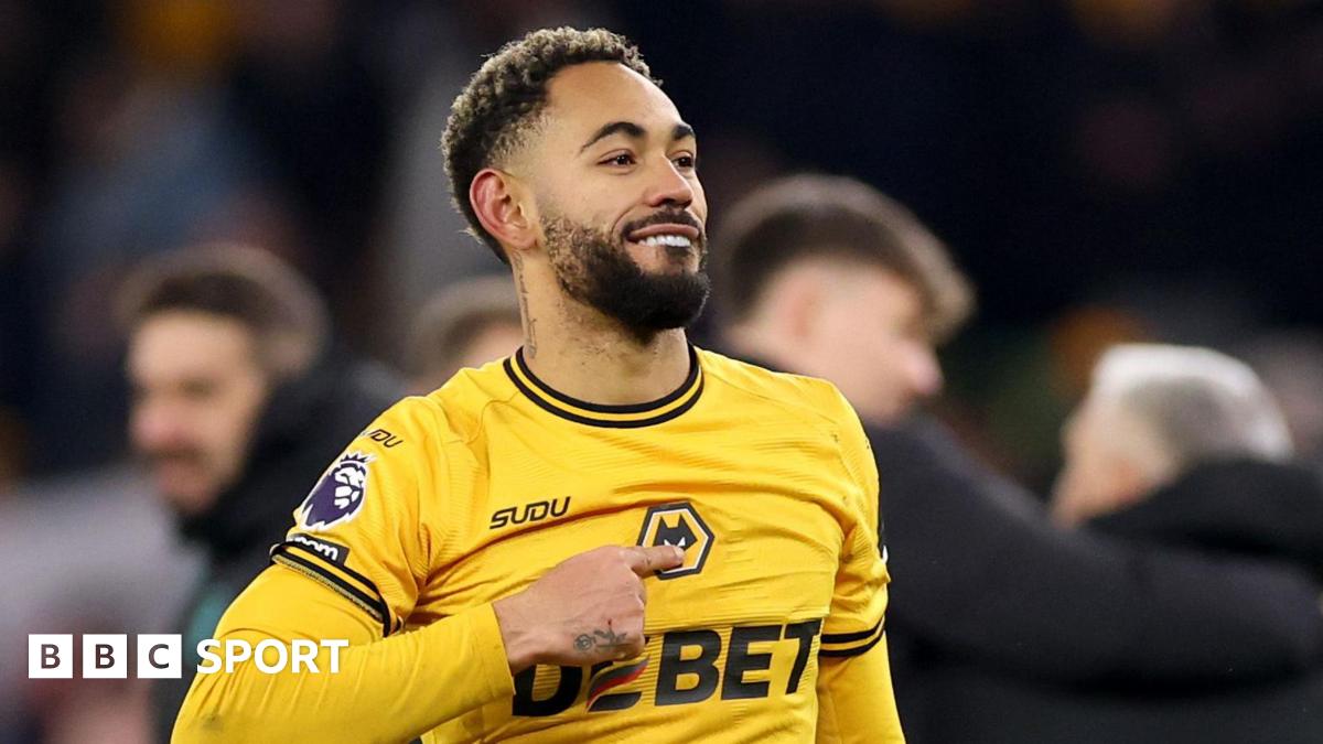 Cunha hints at Wolves stay with goal celebration