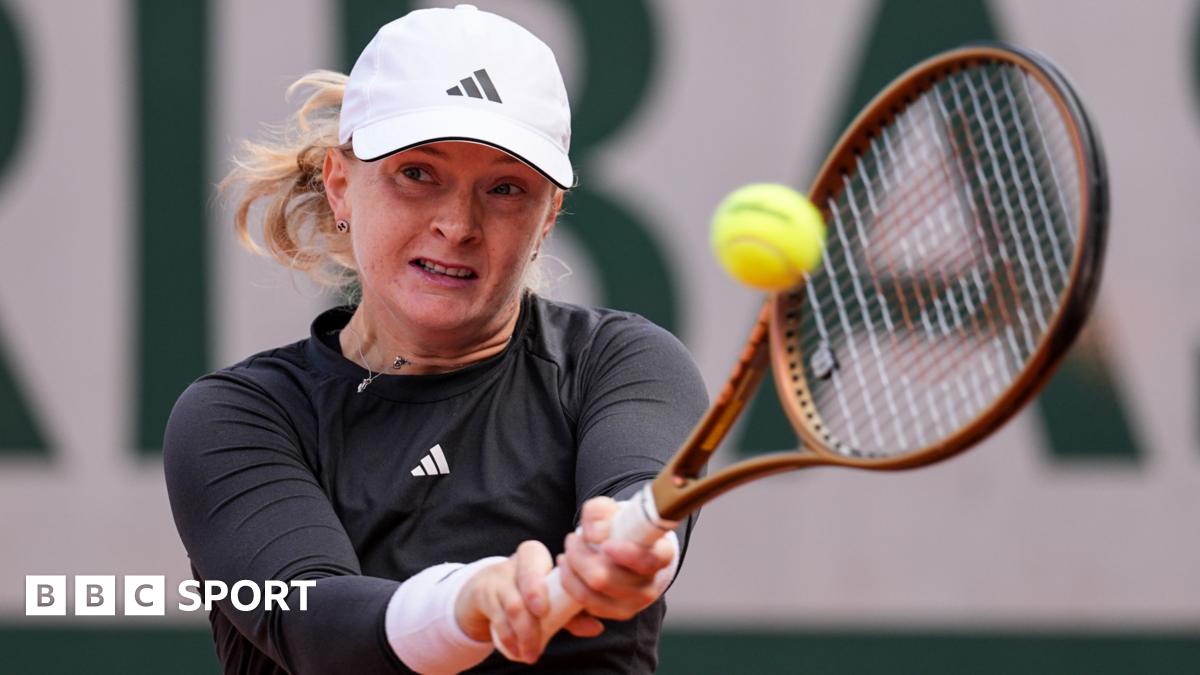 GB's Jones misses out on French Open main draw
