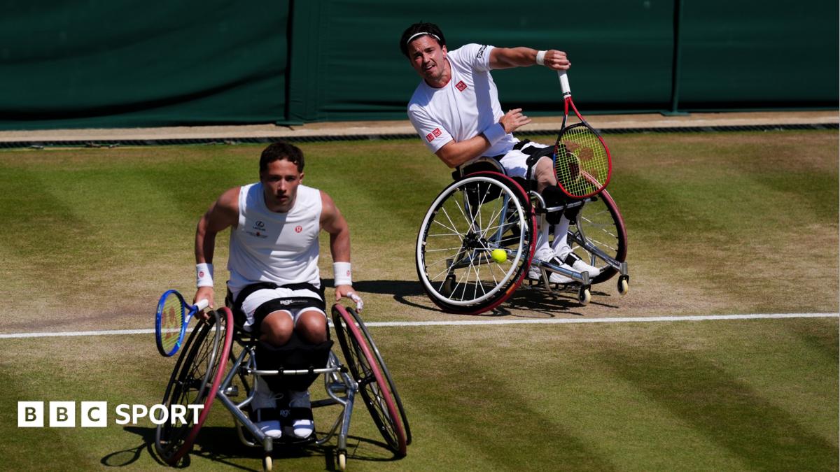 BBC Sport Watch Wimbledon: Hewett & Reid start wheelchair doubles campaign