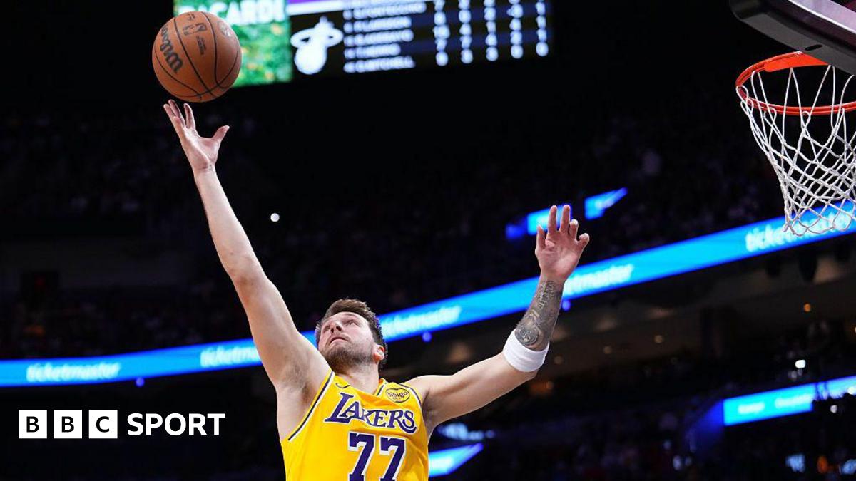 Doncic Matches Bryant As Lakers Beat Heat