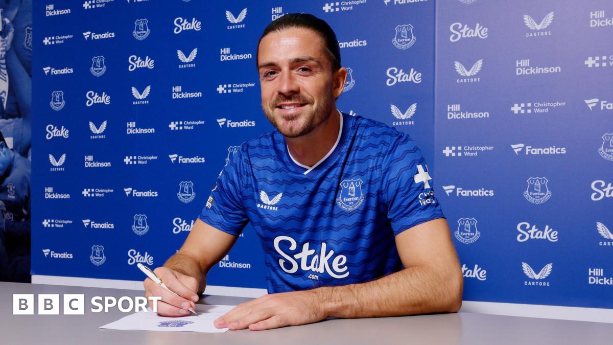 Gambar Hanya satu tempat yang ingin saya tuju - Grealish bergabung dengan Everton dengan status pinjaman.