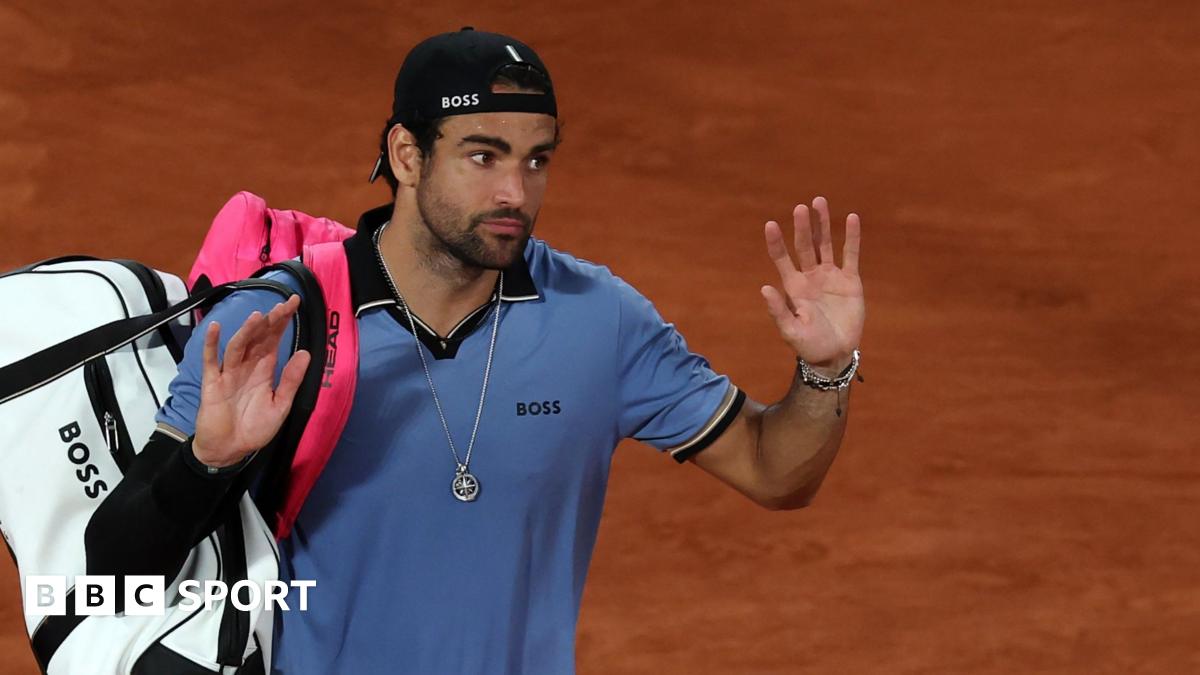Berrettini tired of retiring as injury strikes again to end French Open hopes