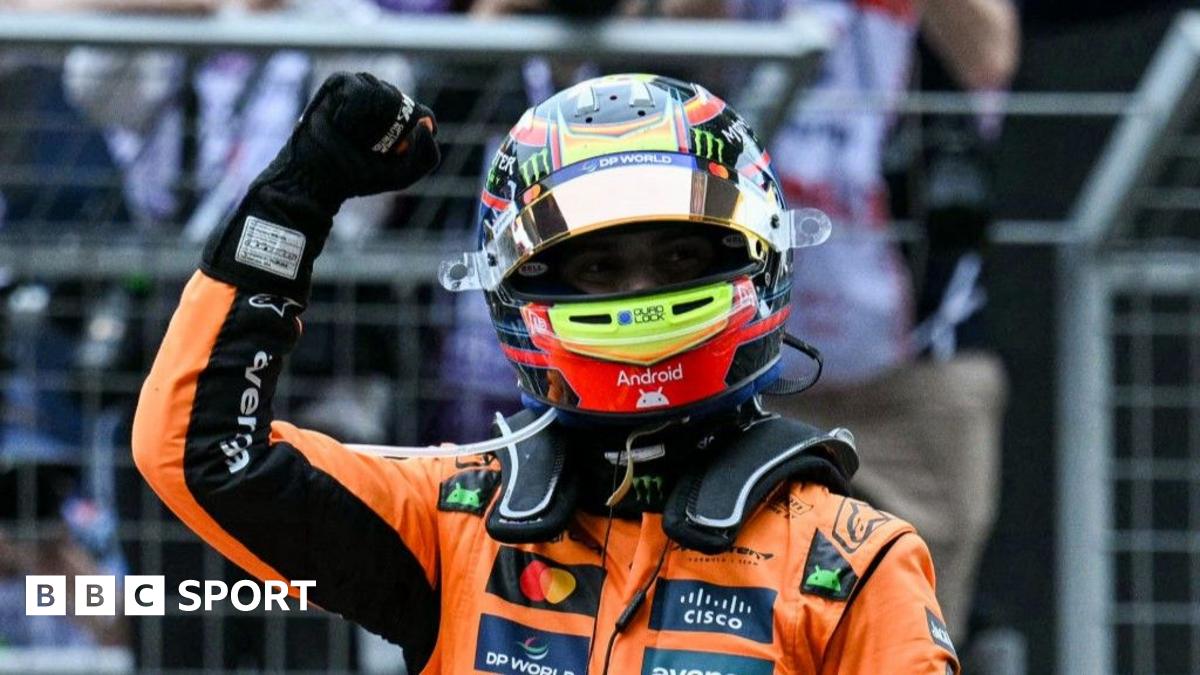 Piastri wins Chinese GP, McLaren secures historic one-two