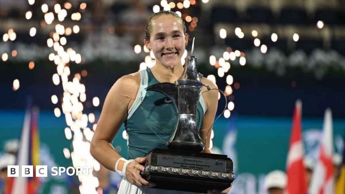 Mirra Andreeva: Dubai victory makes Russian youngest WTA 1000 winner