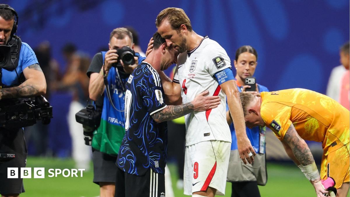 Watch live BBC One coverage, listen on 5 Live and get analysis, predictions, fan reaction, score updates and match stats from England v Argentina in the World Cup semi-final.
