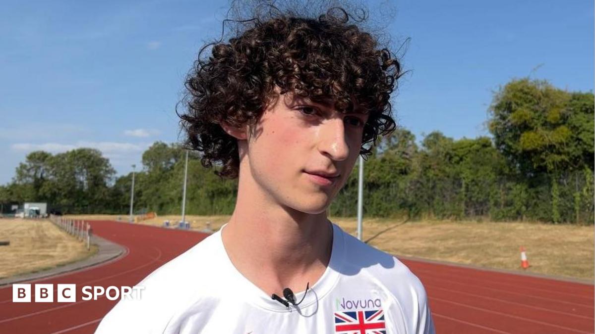 Sprinting for GB - two years after taking up sport