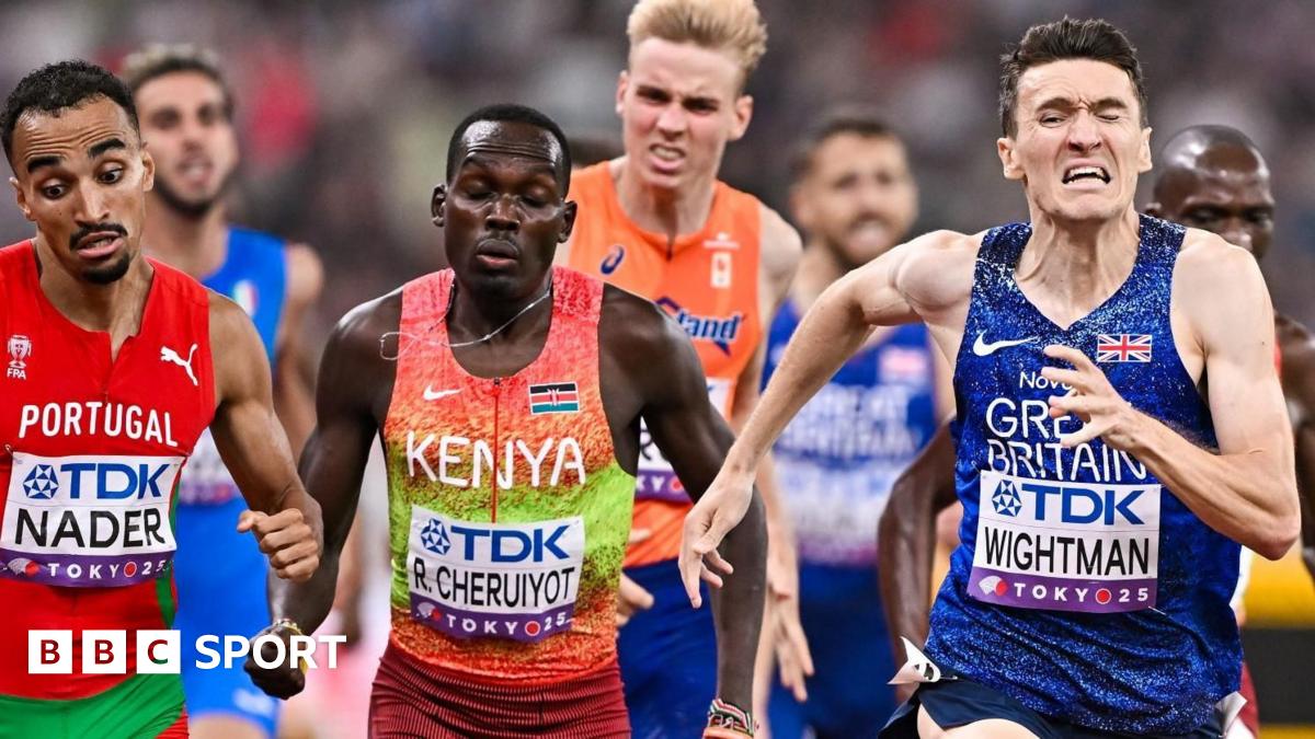 Wightman wins 1500m silver as Kerr injured in dramatic final
