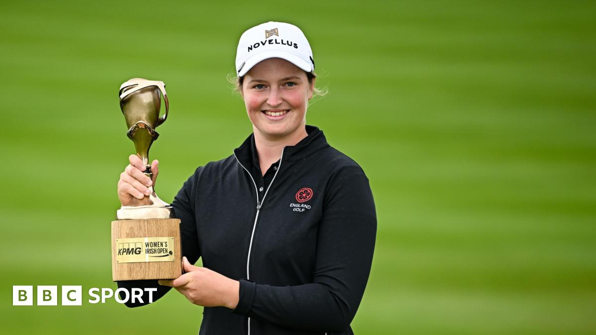 Amateur Woad, 21, wins Women's Irish Open but gets no prize money