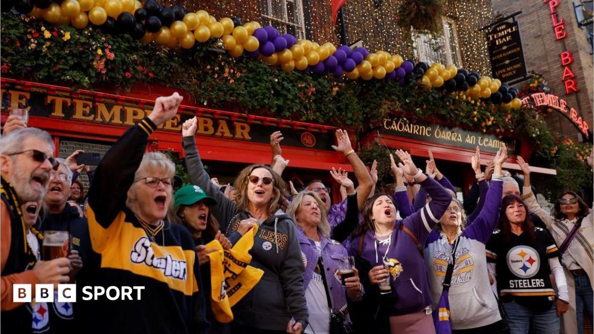 NFL Dublin: Pourquoi le jeu des Steelers de Pittsburgh avec les Vikings du Minnesota était de 100 ans dans la fabrication