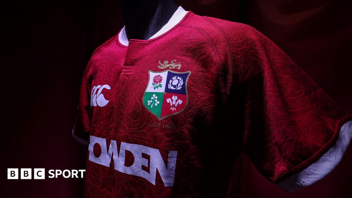 British and Irish Lions shirt for Australia 2025 tour revealed