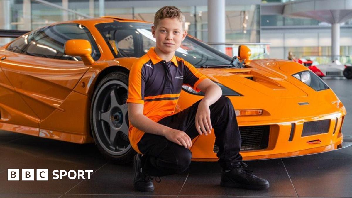 McLaren sign 11-year-old to young driver programme
