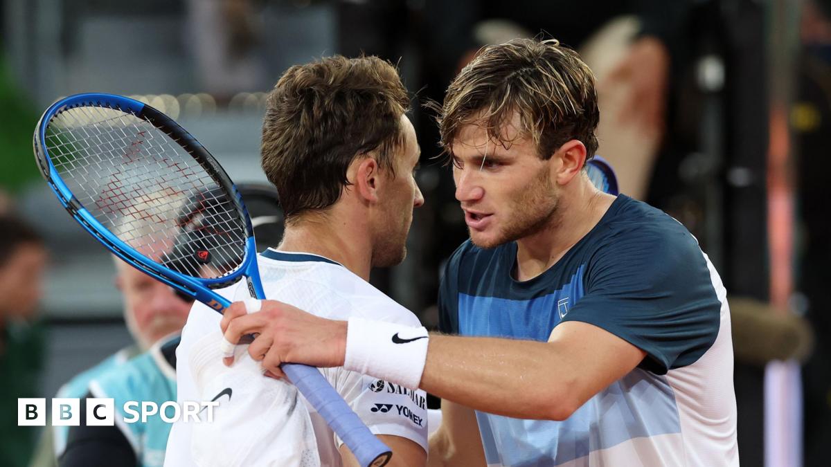 Draper loses to Ruud in Madrid final