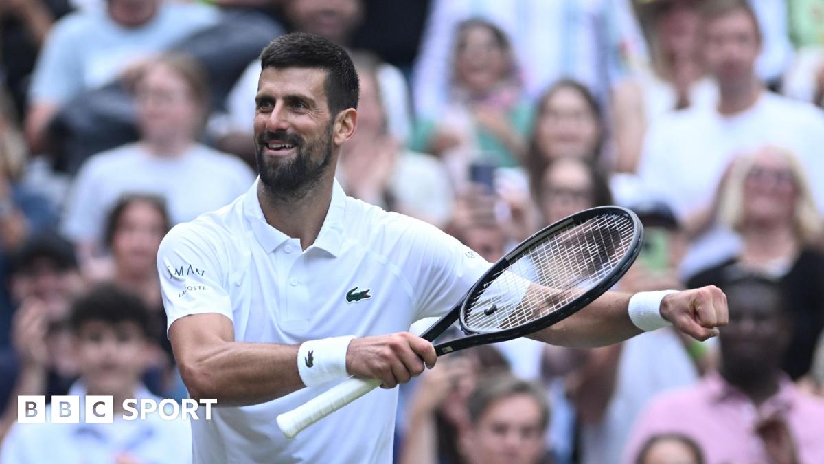 Djokovic 'blessed' to record 100th Wimbledon win
