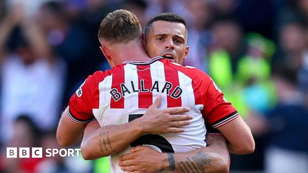 Xhaka 'lifted Sunderland standards' - Ballard