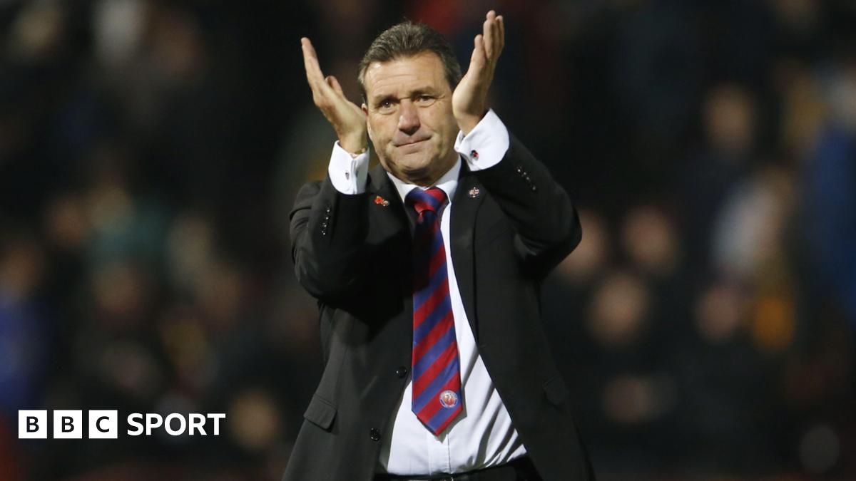 Aldershot boss Widdrington back in dugout after health scare