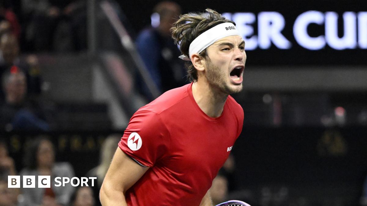 Fritz stuns Alcaraz to turn tide for Team World in Laver Cup