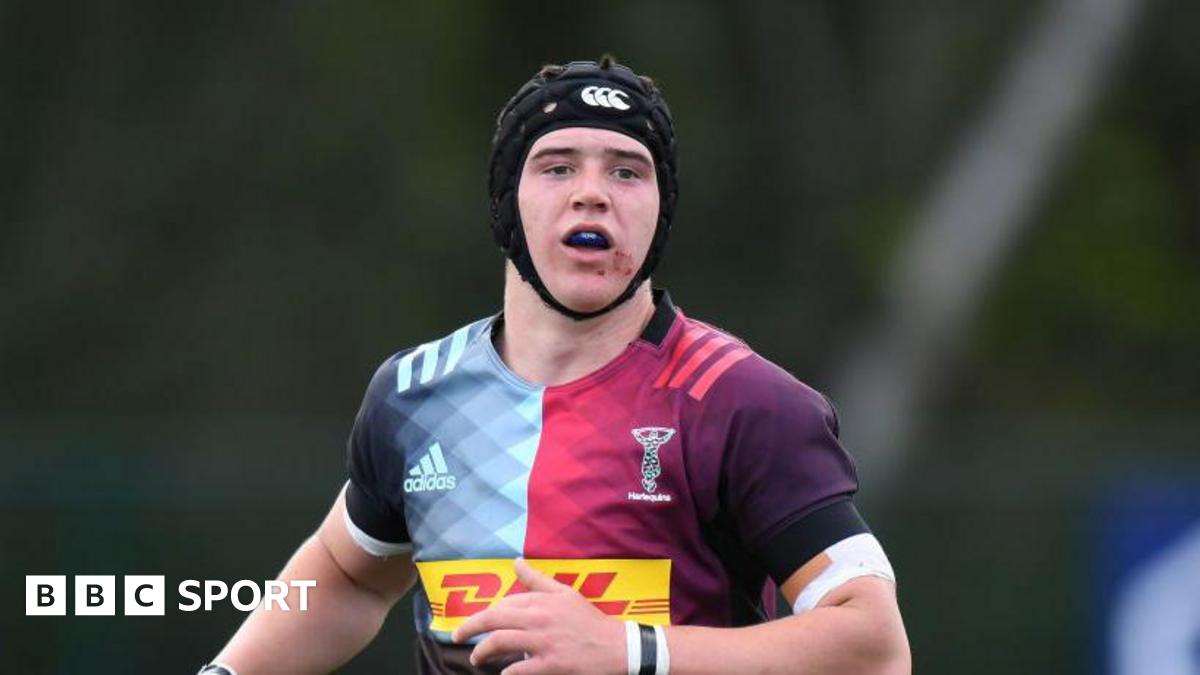 Wales U20s lock Green signs first Quins contract