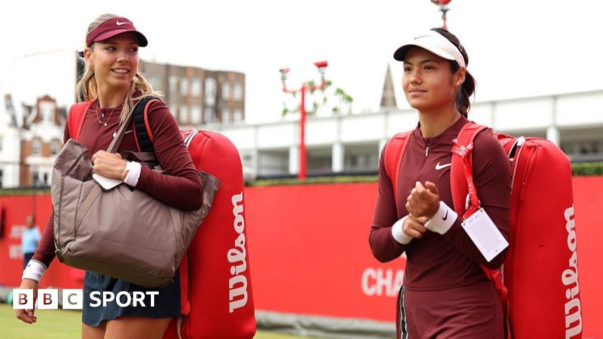 Boulter and Raducanu out of Queen's doubles