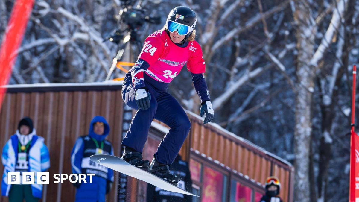 GB's Bankes wins snowboard cross World Cup gold