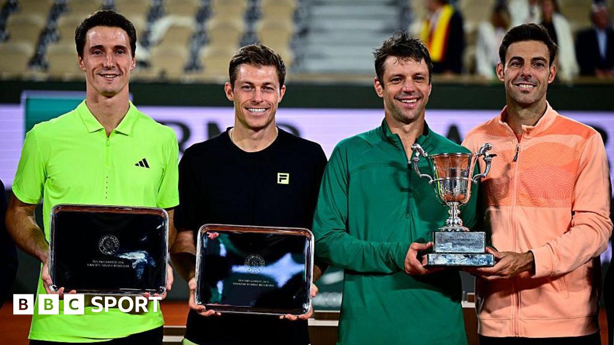GB's Salisbury & Skupski beaten in doubles final