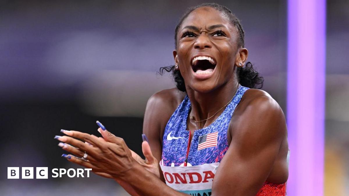 World Athletics Championships 2025: Melissa Jefferson-Wooden and Oblique Seville win 100m titles