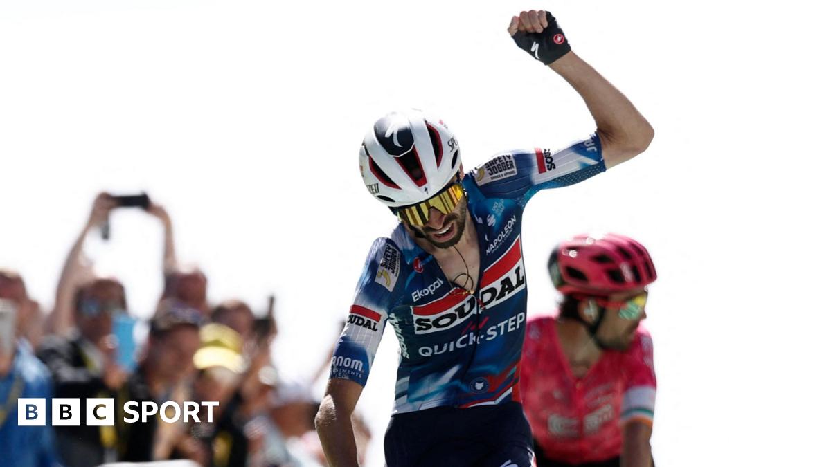 Valentin Paret-Peintre Wins Mont Ventoux Stage, Ben Healy Moves Ninth Tour de France