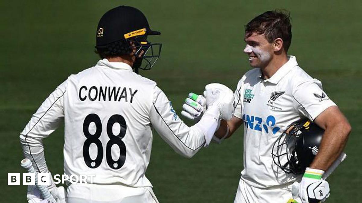 Conway & Latham share 323-run opening stand for NZ