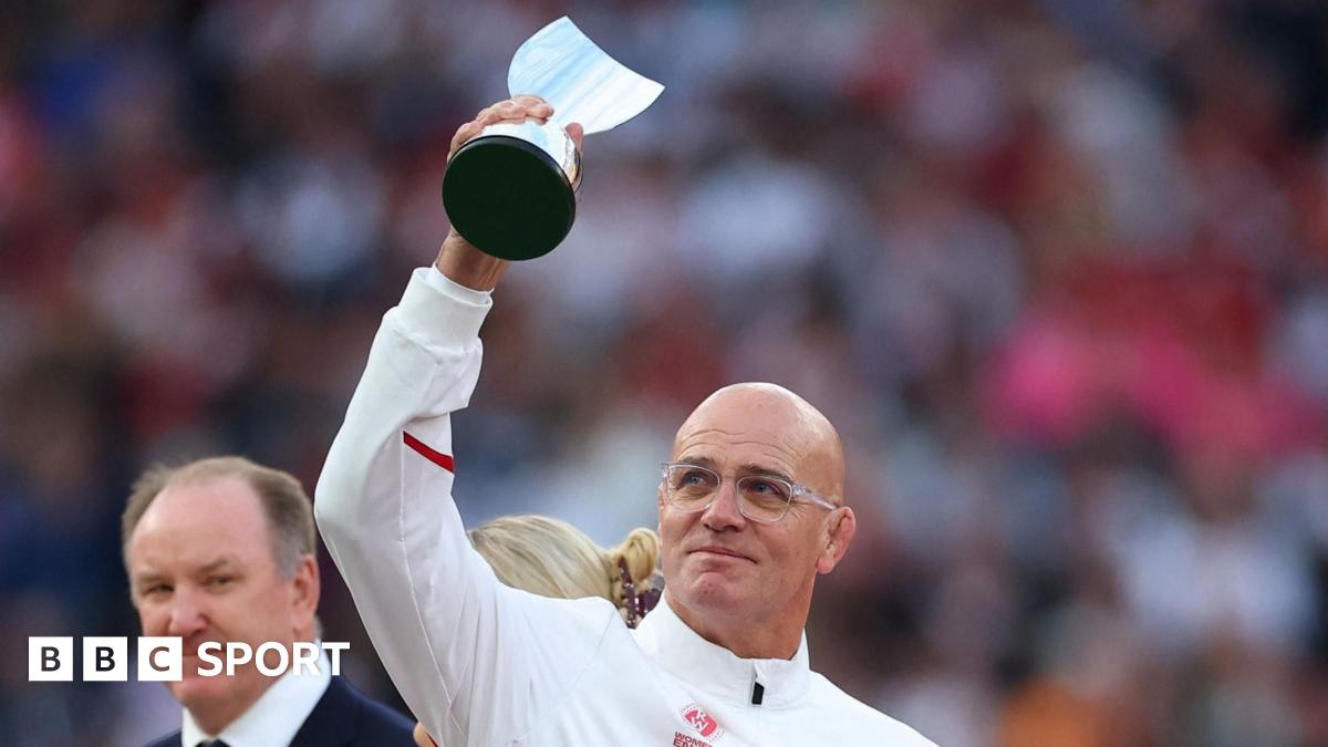 England's Mitchell named women's coach of year