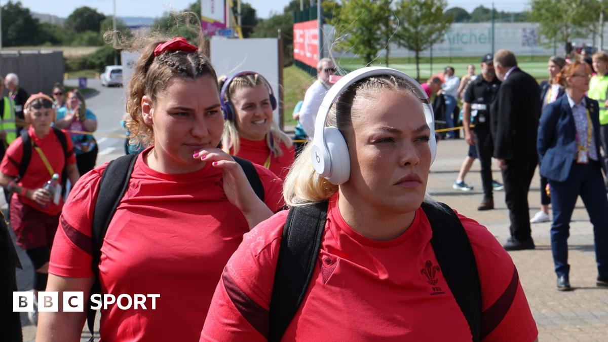 Exciting scene from Wales vs Fiji Rugby World Cup