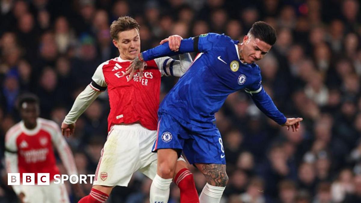 BBC Sport가 제공한 Arsenal vs Chelsea 라이브 커버 이미지