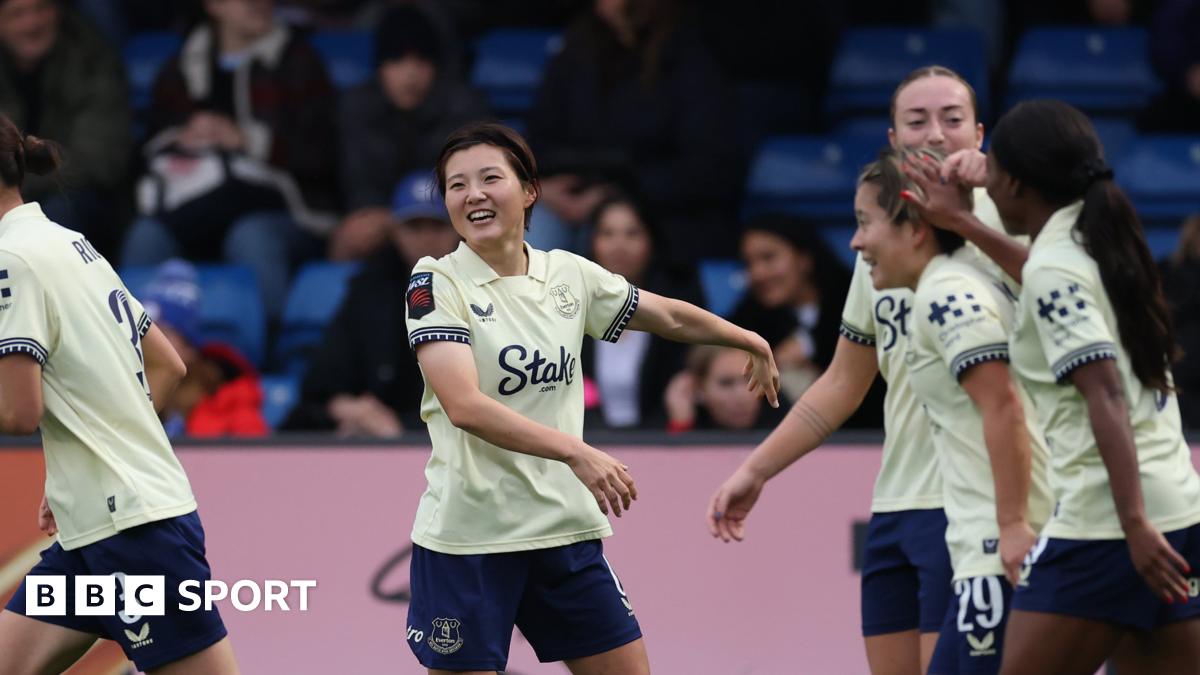 WSL LIVE: Tottenham v Aston Villa, London City Lionesses v Brighton, Man Utd v West Ham, Leicester v Man City, Chelsea v Everton - BBC