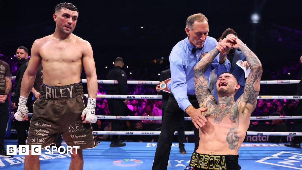 Catterall's world title dream upset by Barboza Jr