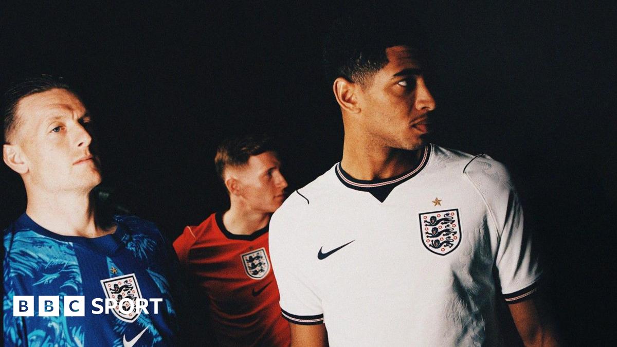 England confirm new kits for World Cup
