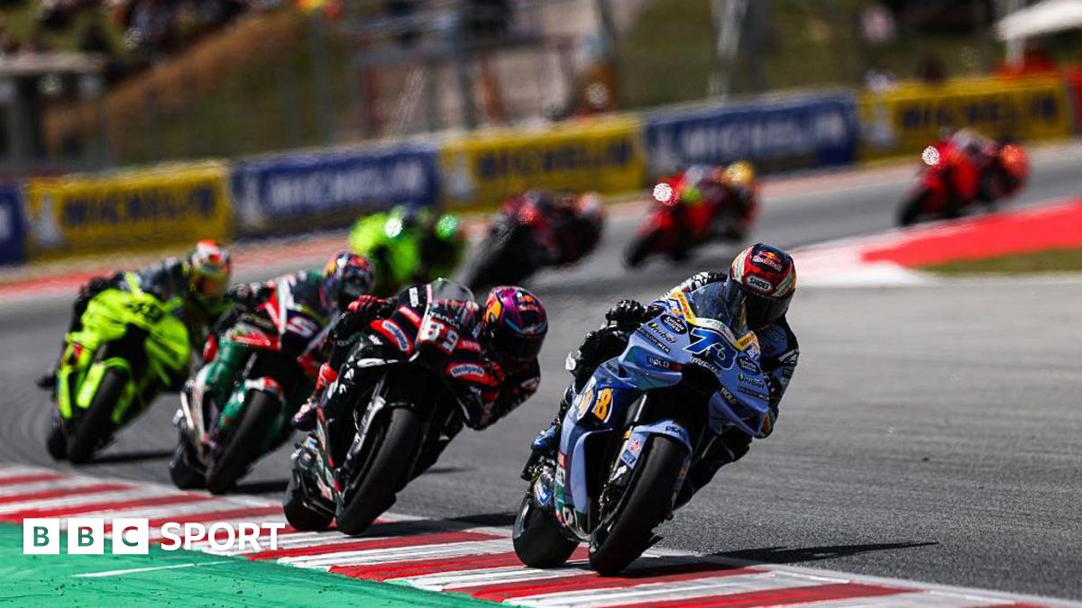 Riders hospitalised after high-speed MotoGP crashes