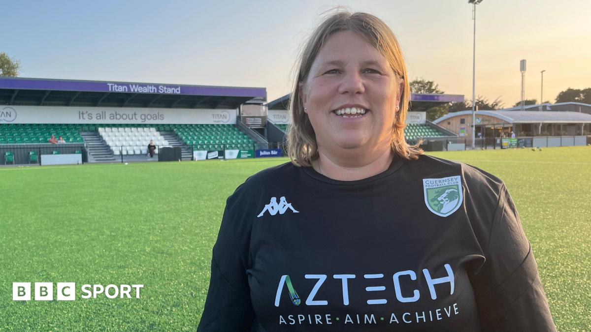 bbc.co.uk - Tim Durrans - Guernsey FC Women's boss Anna Gauvain proud to be 'building platform' for future