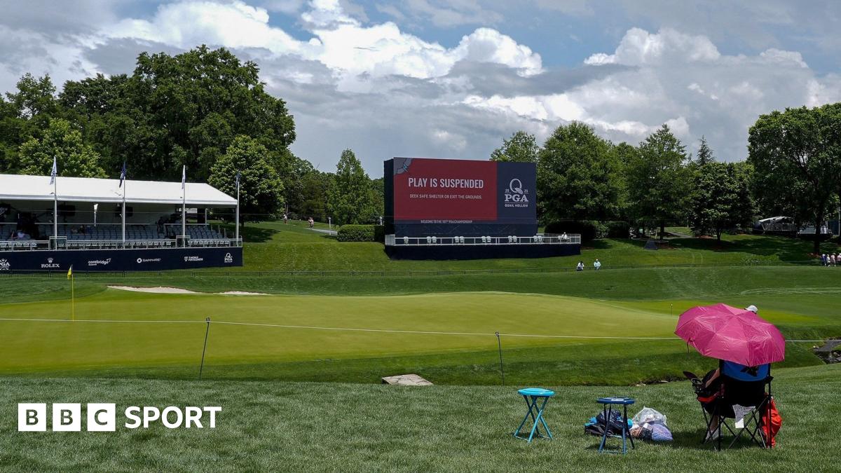 Weather delays US PGA third round