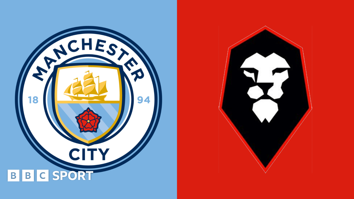 BBC Sport 맨시티 vs 살포드 시티 경기 페이지 이미지