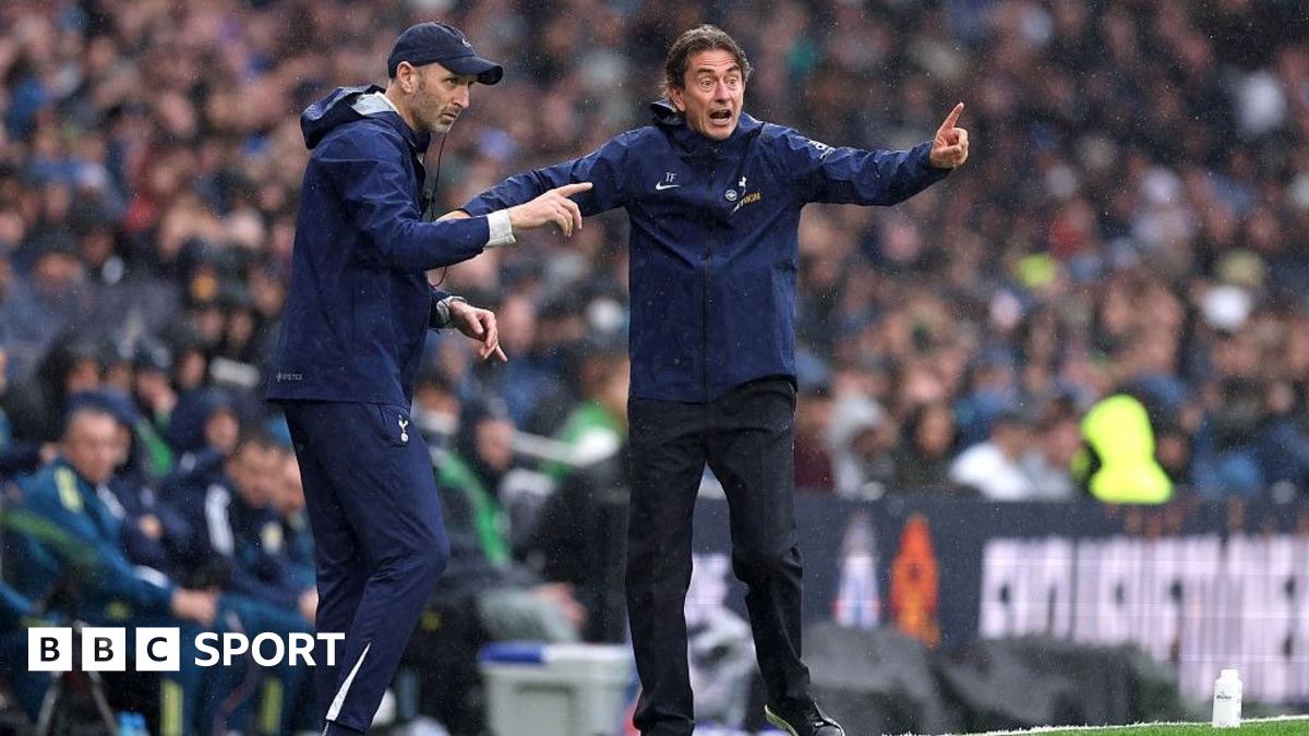Tottenham 1-2 Aston Villa: What Thomas Frank said - BBC