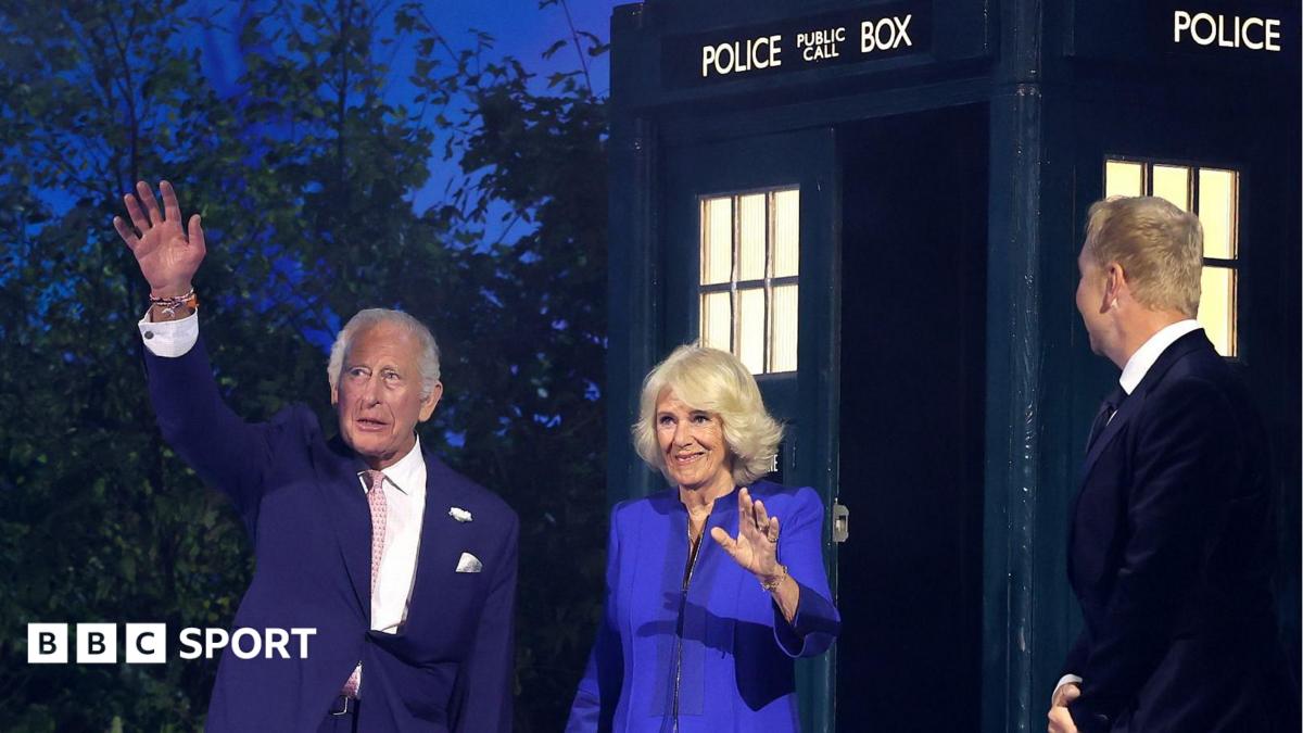 bbc.co.uk - Matthew Henry - Commonwealth Games: King Charles III emerges from the Tardis as Glasgow 2026 Games begin