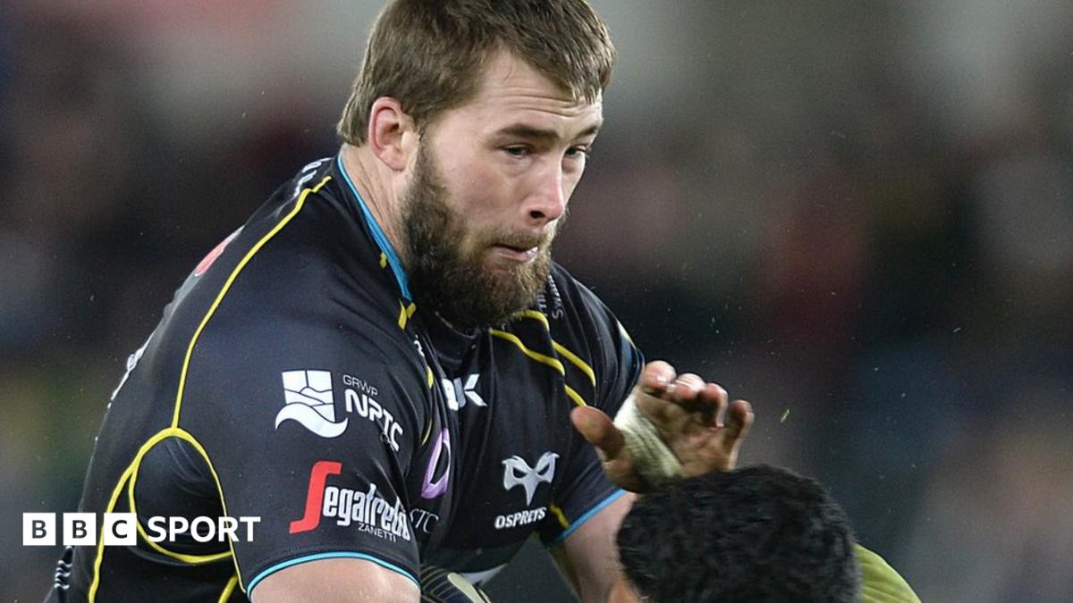Scarlets recruit number eight Morgan Allen from Ospreys - BBC Sport