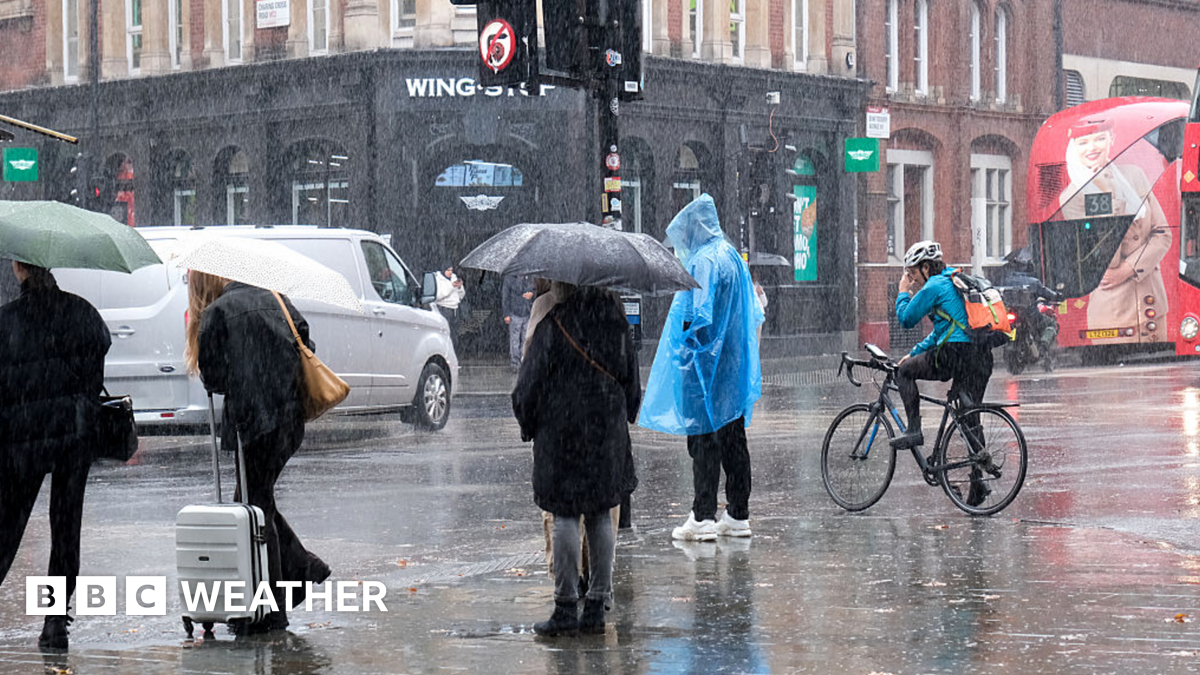 Amber warnings issued ahead of heavy rain from Storm Claudia