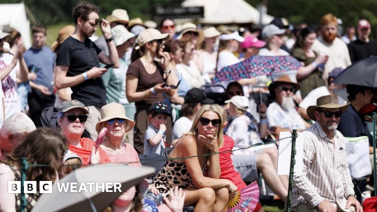 Hottest day of year as 30.5C recorded and temperatures set to soar