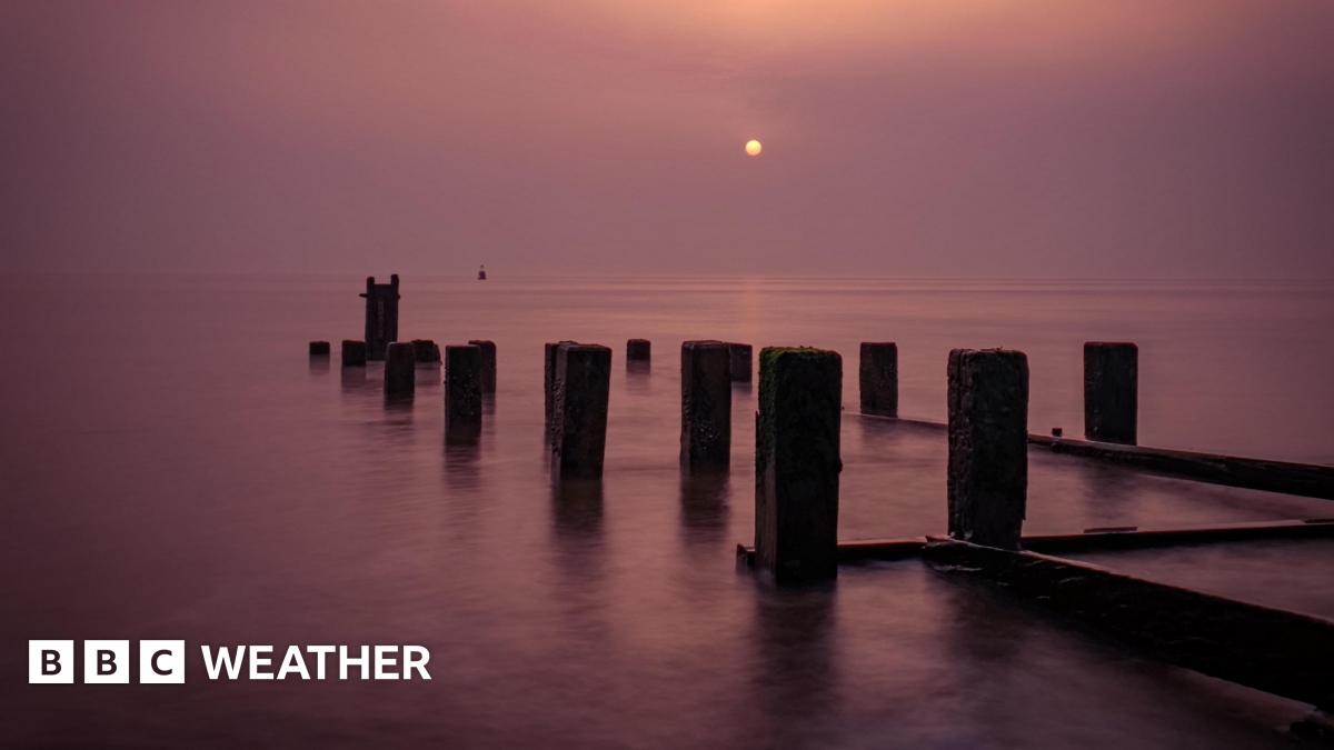 In pictures: Saharan dust casts an eerie glow
