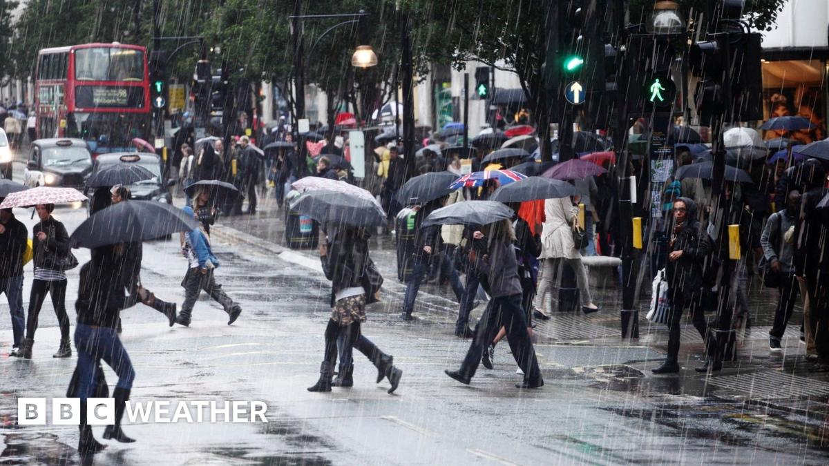 Milder but wetter weather this week