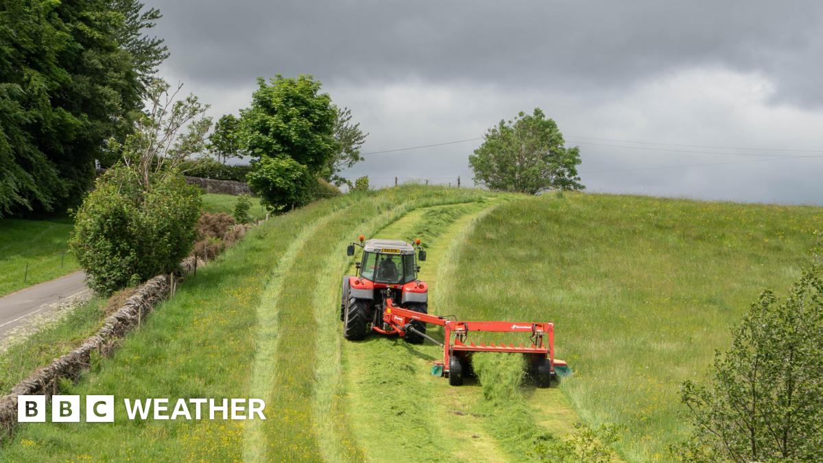 Thunderstorms and heavy rain mark end of record-breaking UK spring
