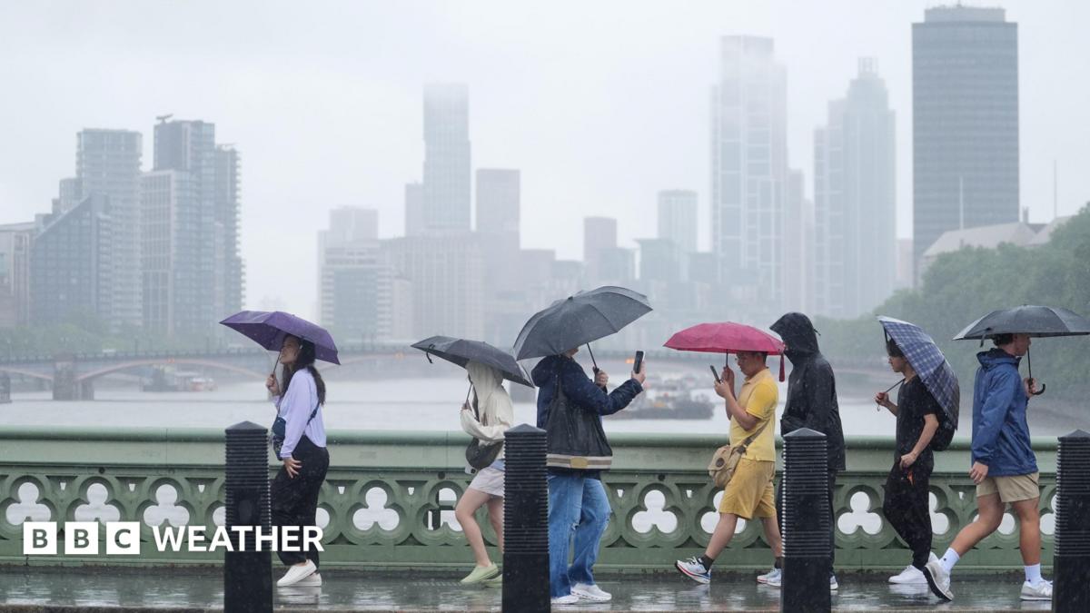 Thumbnail for Heavy showers and thunderstorms bring risk of flash flooding to UK