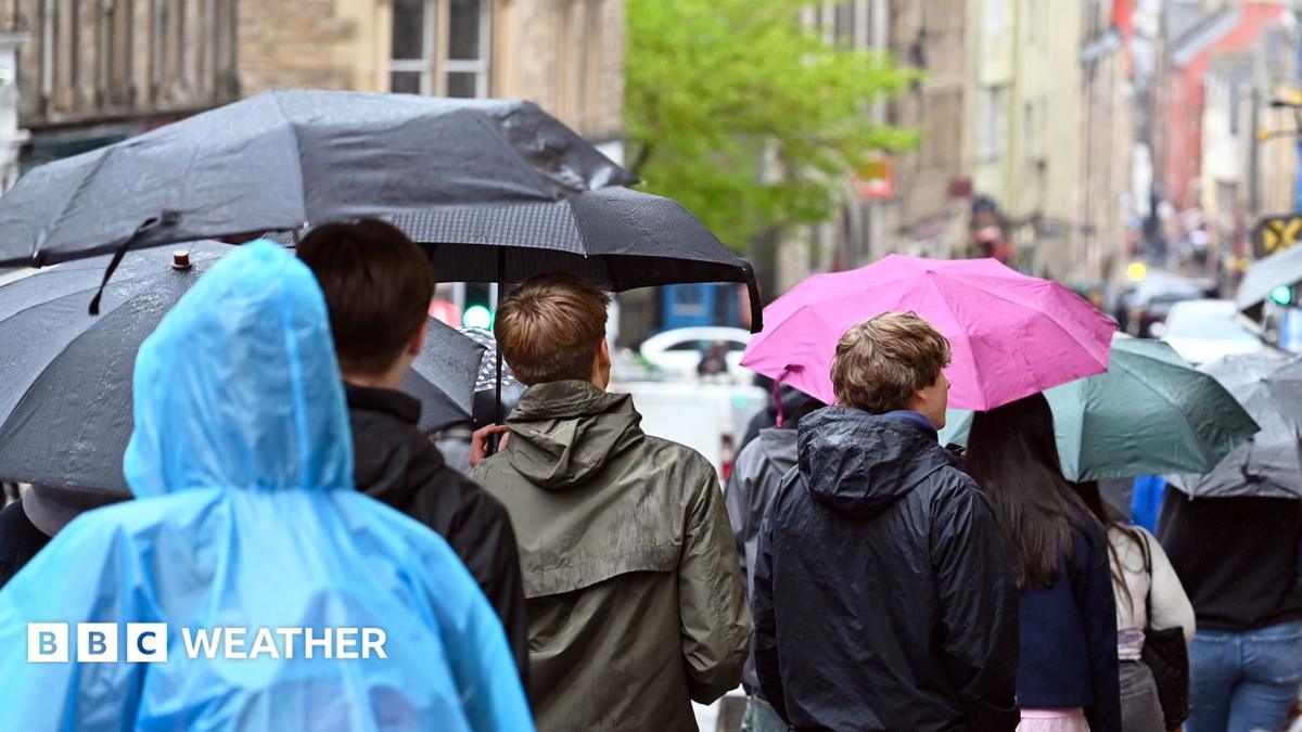 Rain on way for UK with temperatures to drop to overnight lows of 3C in some places