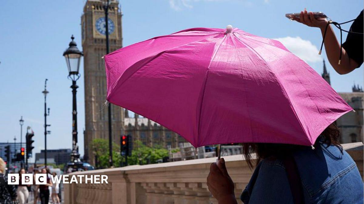 UK set for hottest June day on record as searing heat continues